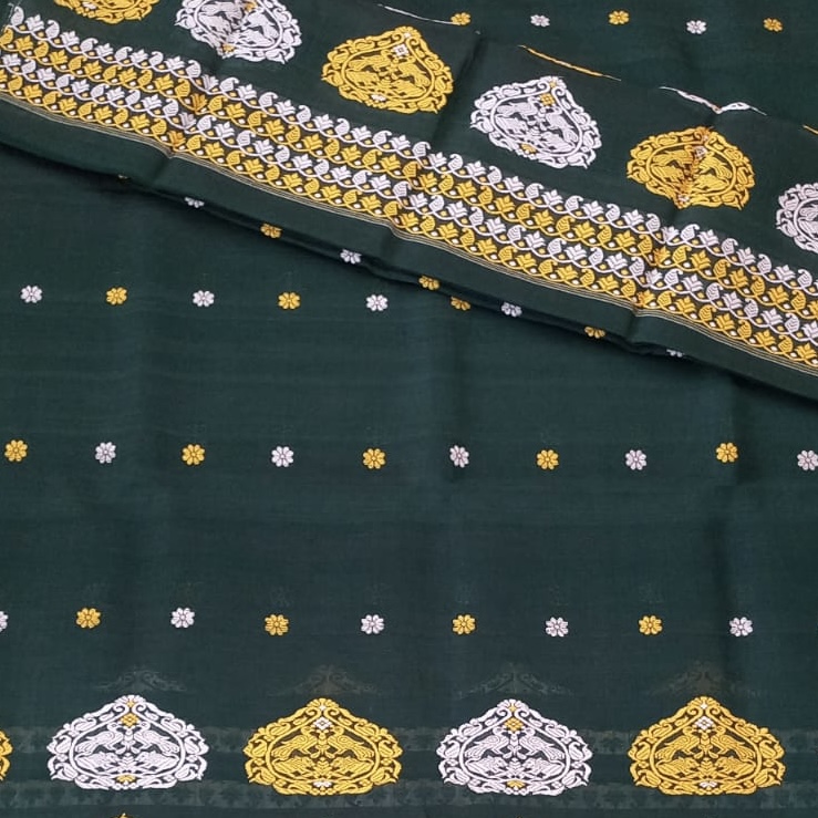 Cotton Kacha Paat Mekhela Chador