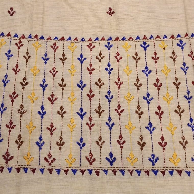Khadi Cotton Mekhela Chador