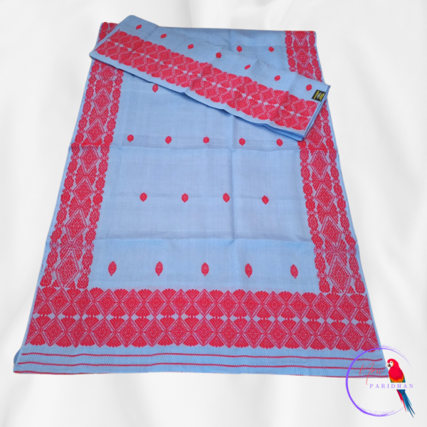 Cotton Nuni Mekhela Chador (Self Border)