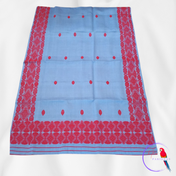 Cotton Nuni Mekhela Chador (Self Border)