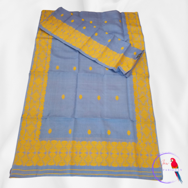 Cotton Nuni Mekhela Chador (Self Border)
