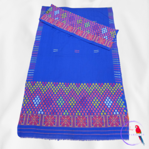 Pure Cotton Mekhela Chador - Missing Design (Handmade)