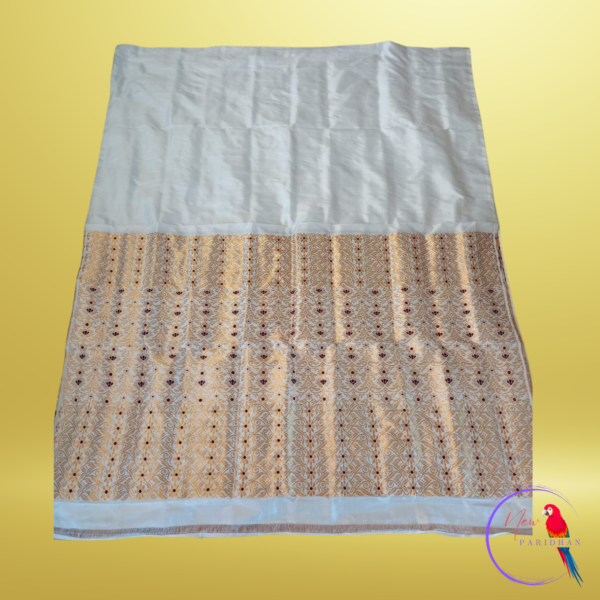 Kacha Paat chador & Paat Mekhela (Lab Tested)