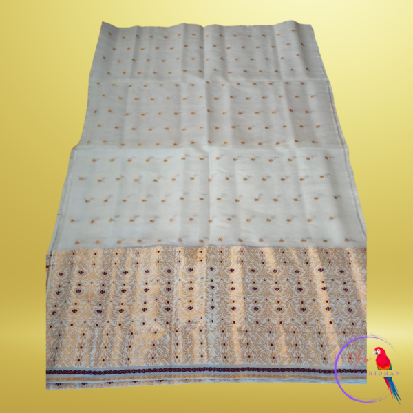 Kacha Paat chador & Paat Mekhela (Lab Tested)