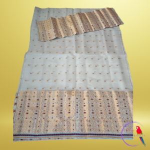 Kacha Paat chador & Paat Mekhela (Lab Tested)