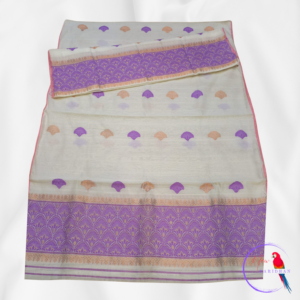 Staple Cotton Mekhela Chador