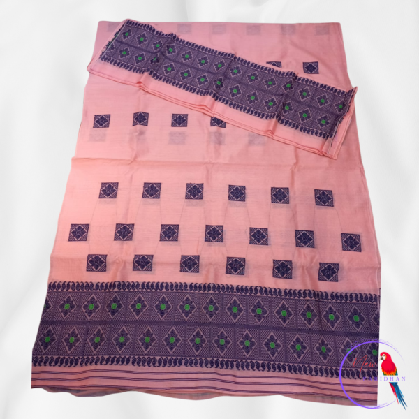 Handloom Cotton Mekhela Chador