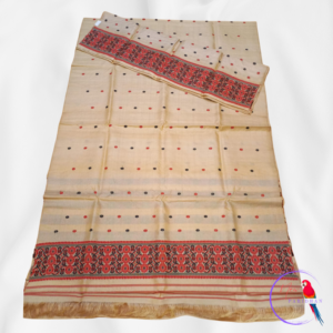 Toss Muga Mekhela Chador (Handmade)