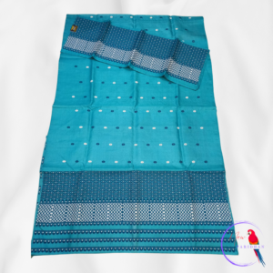 Dyed Toss Muga Mekhela Chador (Handmade)
